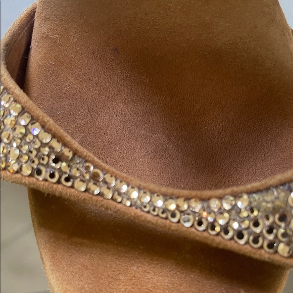 Brown Rhinestone Heels - Picture 4 of 5
